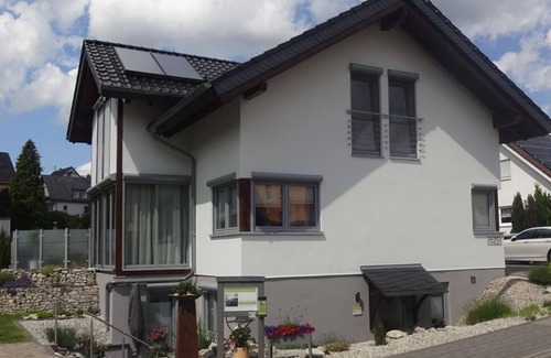 Emmelshausen Apartment | Fewo Webers holiday home - apartment/apartment, bathroom, toilet, 1 bedroom