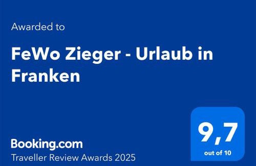 Buttenheim Apartment | FeWo Zieger - Urlaub in Franken