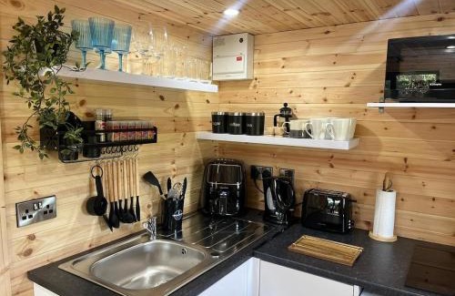 Fivemilebourne Apartment | Fiadh Rua Cabin - with Private Outdoor Hottub