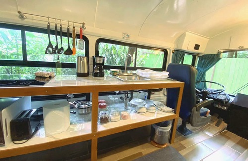 Monteverde Cabin | Ficus Wonders Bus. A Journey Through Nature