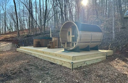 Travelers Rest Cabin | Field Trip Unit 23 A-Frame/Cozy A-Frame with private fire pit