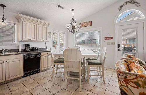 Myrtle Beach House | Fifth House From The Beach- 2 bdrm-2 bath-Sleeps 8 "Ocean Breeze 913"