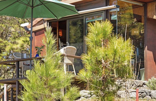 La Solana Villa | Finca 'Cabaña El Nublo' with sea view, garden and Wi-Fi