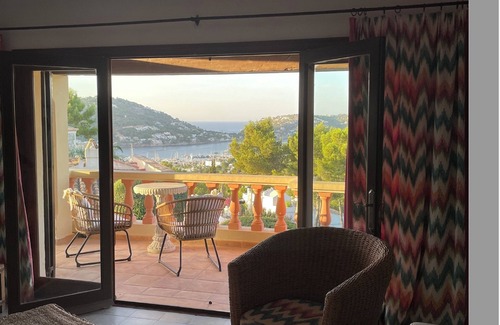 Port d'Andraitx House | Finca with magical romantic harbor and sea views and pool in Puerto Andratx