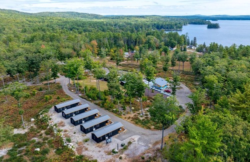 North Sebago Cabin | FINCH - RESORT WITH 12 PROPERTIES. NATURAL POND FOR SWIMMING. CAFE ON SITE.