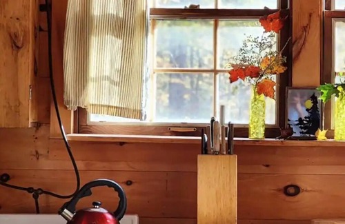 Walden Cabin | Find renewal in a charming off-grid, Vermont cabin with stunning mountain views.