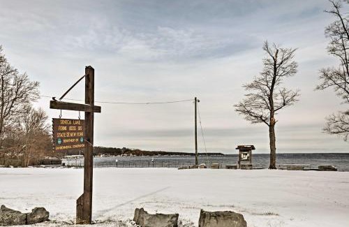 Himrod House | Finger Lakes Retreat with Sunroom, Fire Pit and BBQ!