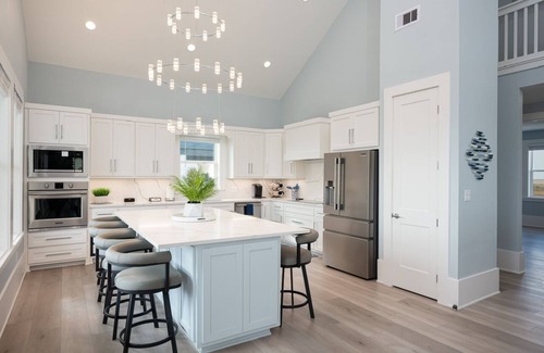 Port Bolivar House | Fins & Feathers! Ocean view and just so pretty!