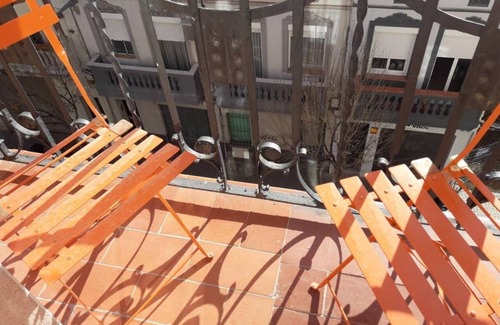 El Port Apartment | FIRA POP 3 Modern Balcony by MyRentalHost