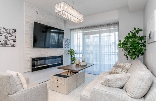 Innisfil Condo | Fire & Ice Spa Getaway at Friday Harbour w/ Private SAUNA!