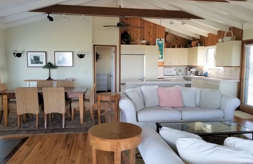 Lonelyville House | Fire Island Beach House ~ Magnificent Ocean and Bay Views. Steps to the Beach