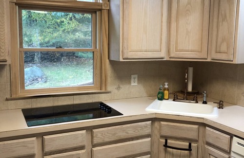 Lakeville House | Fire Pit, Babbling Brook, Poker & Foosball at this 3br+ home
