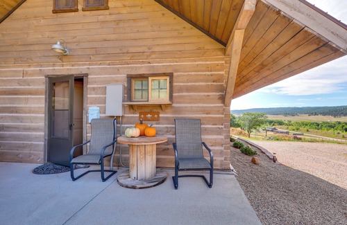 Rapid City Apartment | Fire Pit & Black Hills Views: Rapid City Cabin