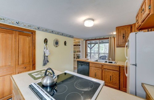 Walton House | Fire Pit & On-Site Pond: Wooded Walton Home!