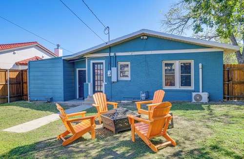 San Angelo House | Fire Pit & Small-Town Charm: San Angelo Getaway!