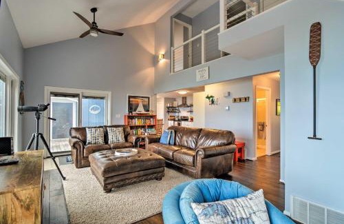Charlevoix House | Fire Pit, Smart TV Waterfront Charlevoix Home