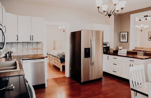 Lake City House | Fire Pit, Walk to Lake, Year-Round Hot Tub & Dog Friendly!