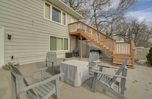 Detroit Lakes Apartment | Fire Pit, Waterfront and Boat Dock Detroit Lake Gem