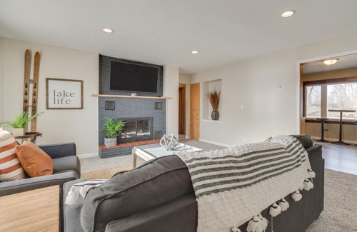Detroit Lakes Apartment | Fire Pit, Waterfront and Boat Dock Detroit Lake Gem