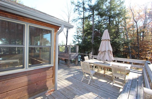 Marmora and Lake Cottage | Firefly Lodge - remote BOAT-ACCESS waterfront log home