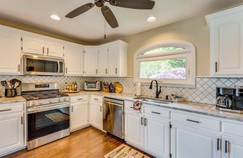 Hayesville House | Fireside Nights, Winter Lake View! Hayesville Home