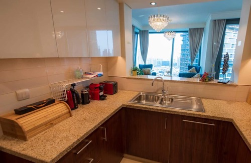 Downtown Dubai Apartment | FIRST CLASS | 3BR | Burj Khalifa & Fountain view