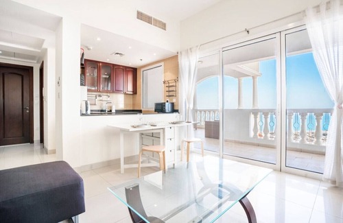 Al Hamra Village House | FIRST CLASS | 1BR | Tranquil Sea View Retreat