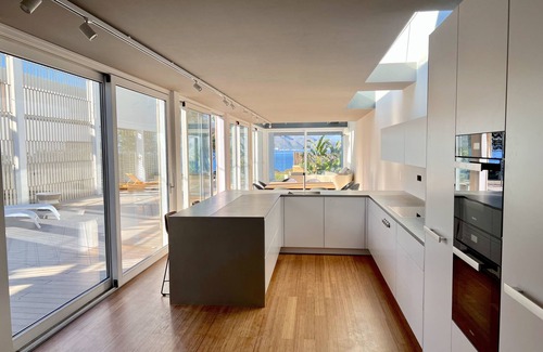 Marina Manresa Villa | First line sea designer villa with pool - First line sea villa at bay Pollensa