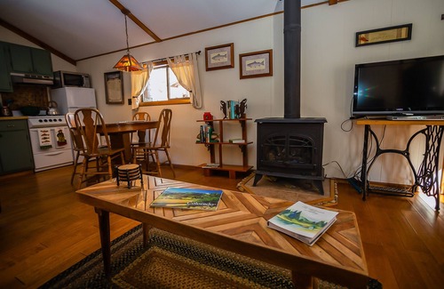 Estes Park Cabin | Fish Directly From Your Hot Tub, River Front Cabin