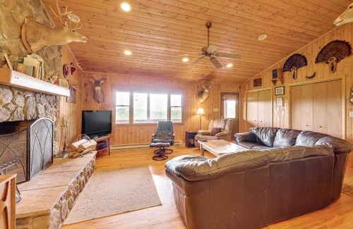 Doe Hill House | Fish, Hike, Hunt Secluded Cabin in Doe Hill!