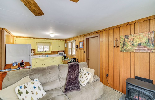 Steuben Cabin | Fish, Hike & Relax: Riverfront Manistique Cabin