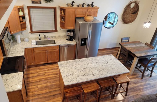 Waushara County House | Fish Lake Escape with Hot Tub & Pontoon Rental