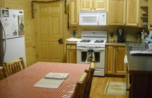 Sterling Cabin | Fish on Log Cabin Rental Got Fish We Do!