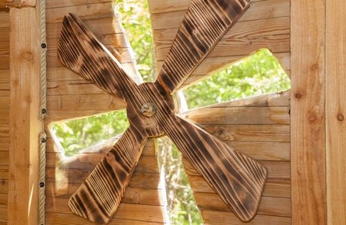 La Chapelle-aux-Naux Cabin | Fisherman Tree house & SPA - France Loire Valley - for Family/with confort