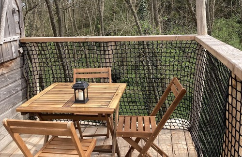 La Chapelle-aux-Naux Cabin | Fisherman Tree house & SPA - France Loire Valley - for Family/with confort