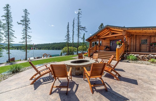 Lake Mary Ronan Cabin | Fisherman's Cove-Charming One Bedroom Lake Views