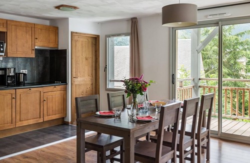 Vielle-Aure Apartment | Fitness, swimming pool, sauna, terrace, balcony, tv, ski locker, 65m², Saint Lary Soulan