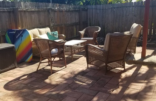 Indian Harbour Beach Apartment | Five minute walk to the beach!