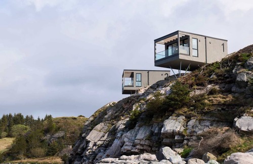 Herdla Cabin | Fjord Suite 2 l Premium Exp l 40min from Bergen