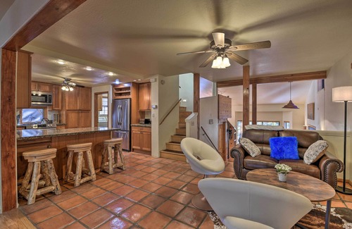 Swiss Manor House | Flagstaff Home w/On-Site Trails, 3 Mi to Dtwn!