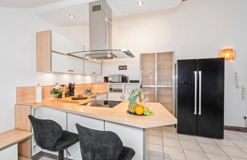 Kuenzell Apartment | flair Apartment Stadtoase Fulda I Whirlpool I Balkon I 2x Parken I Kaffee I Highspeed WLAN