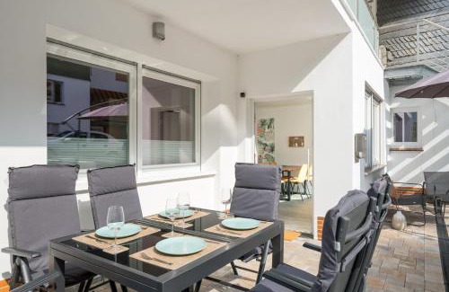 Frankenberg Apartment | Flamingo - Zentral, Parken, Terrasse, PS4