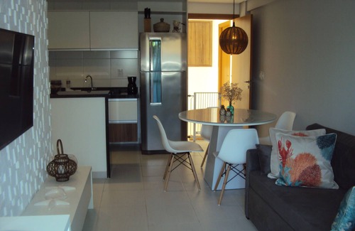Porto de Galinhas Apartment | Flat 2 qtos, Ecolife Condominium, private garden, barbecue and brewery