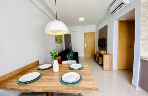 Pousada do Rio Quente Apartment | Flat 303 - Condomínio Park Veredas - Acesso ao Rio - Completo com ar no quarto e na sala