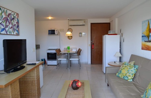 Porto de Galinhas Apartment | Flat Ground Floor Special with balcony in Marupiara Suites Flat 120 - 12x semjuros