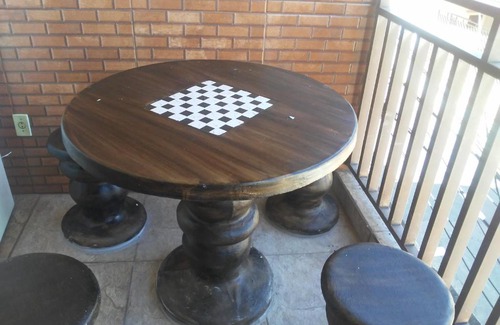 Aparecida House | FLAT COM AREA GOURMET para ATÉ 8 PESSOAS