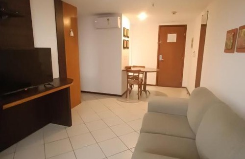 Ponta Negra Hotel | Flat com sacada a Beira-Mar