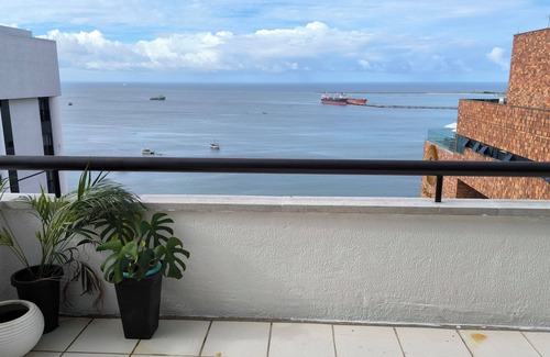 Mucuripe Apartment | Flat Frente Mar com Terraço, perto Gran Marquise hotel e praia