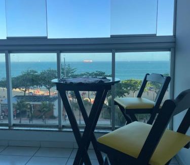 Praia de Itaparica Apartment | Flat Frente Mar com Varanda