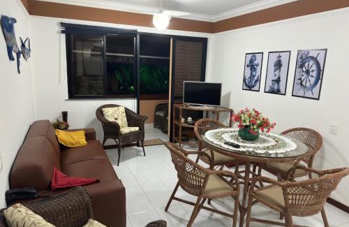 Jenipabu Apartment | Flat Guarajuba - 3 quartos 2 andar à Beira Mar - pé areia - governança com arrumadeira e Wi Fi inclusos